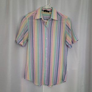 Pastel striped blouse